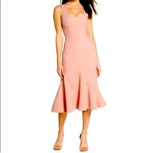 NWT Dress the Population Monica Tea Length Easter Dress